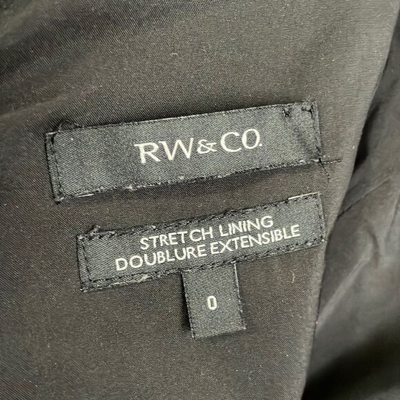 RW & Co Sleeveless Floral Print Knee Length Dress Size 0 - Picture 9 of 11